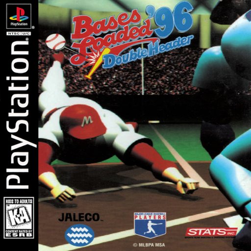 Bases Loaded '96: Double Header box art