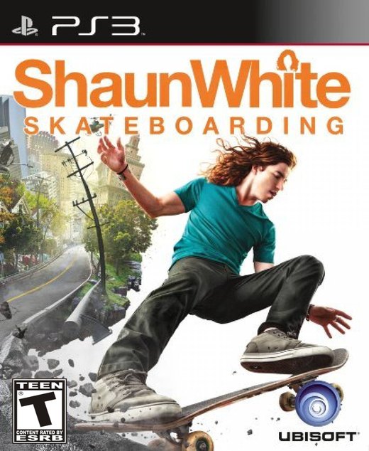 Shaun White Skateboarding box art