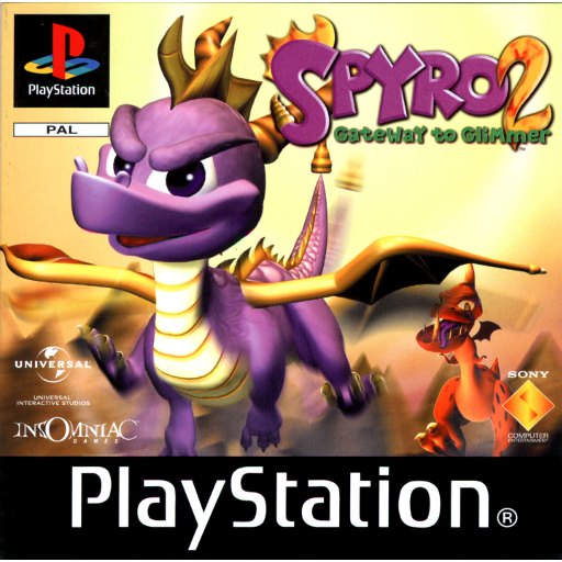 Spyro 2: Gateway to Glimmer box art