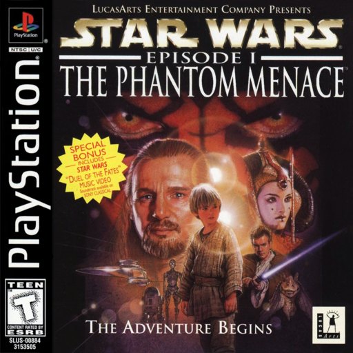 Star Wars: Episode I: The Phantom Menace box art