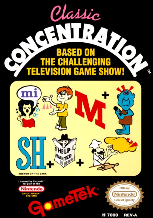 Classic Concentration box art