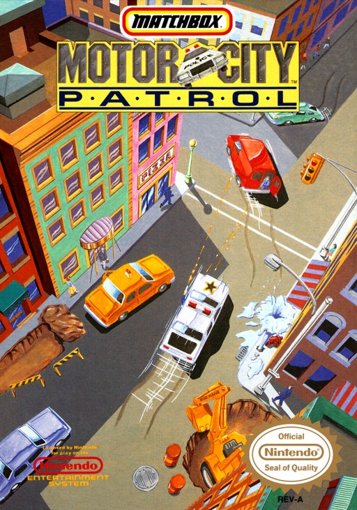 Motor City Patrol box art