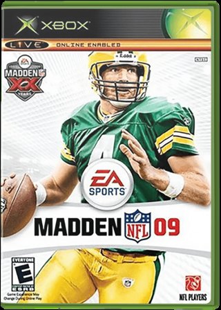 Madden NFL 09 box art