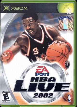 NBA Live 2002 box art