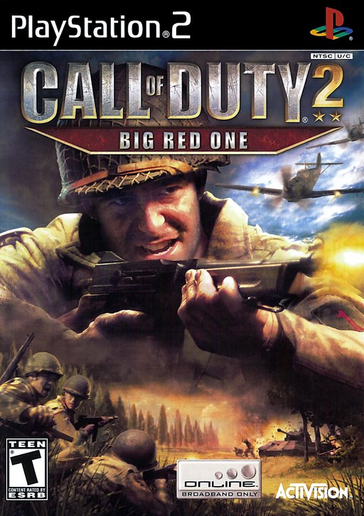 Call of Duty 2: Big Red One box art