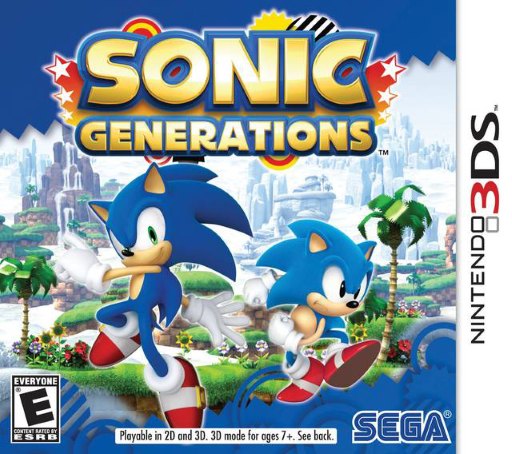 Sonic Generations box art