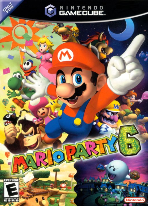 Mario Party 6 box art