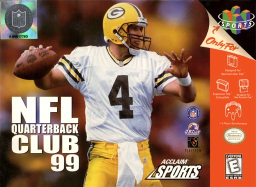 NFL Quarterback Club 99 box art