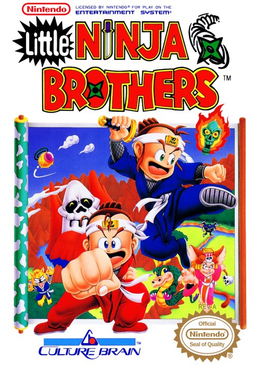 Little Ninja Brothers box art