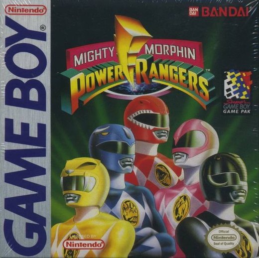 Mighty Morphin Power Rangers box art