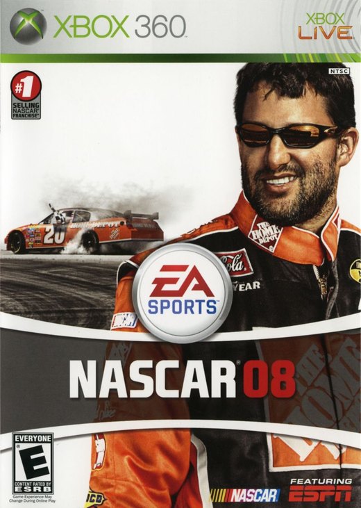 NASCAR 08 box art