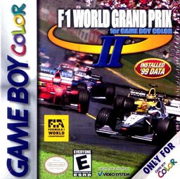 F1 World Grand Prix II for Game Boy Color box art