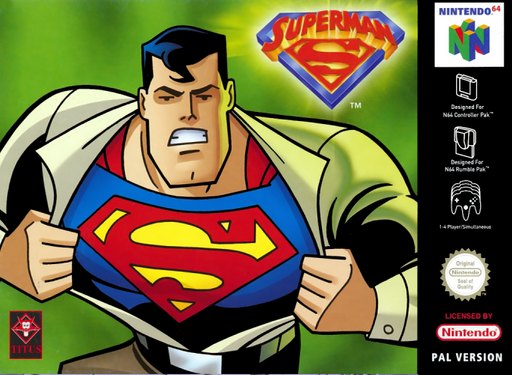 Superman box art