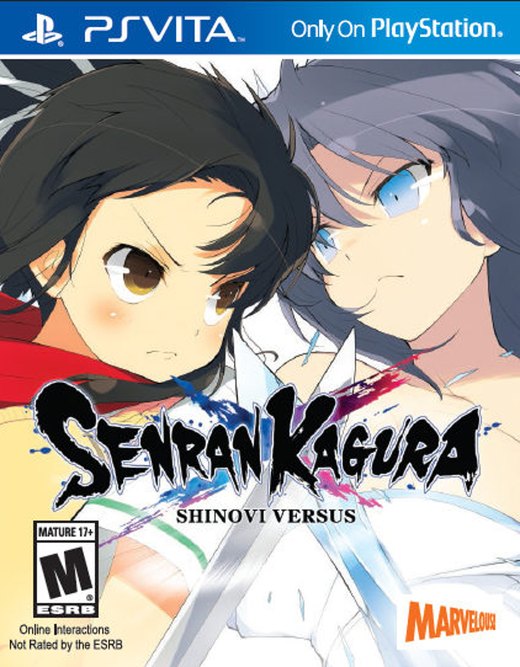 Senran Kagura: Shinovi Versus box art