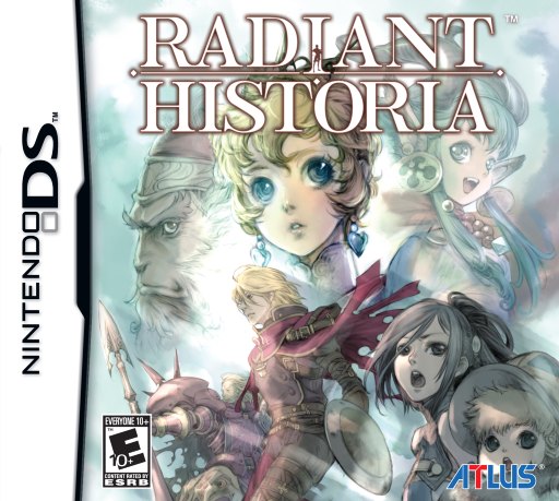 Radiant Historia box art