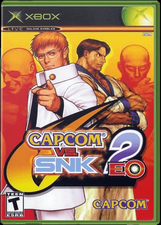 Capcom vs. SNK 2 EO box art