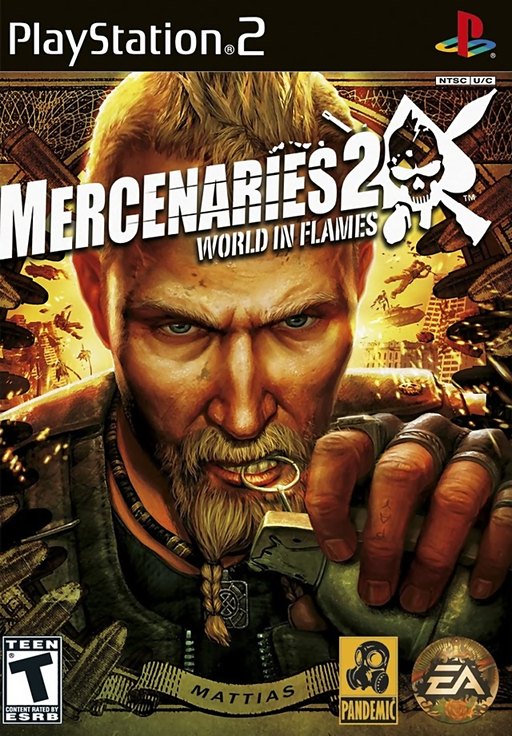 Mercenaries 2: World in Flames box art