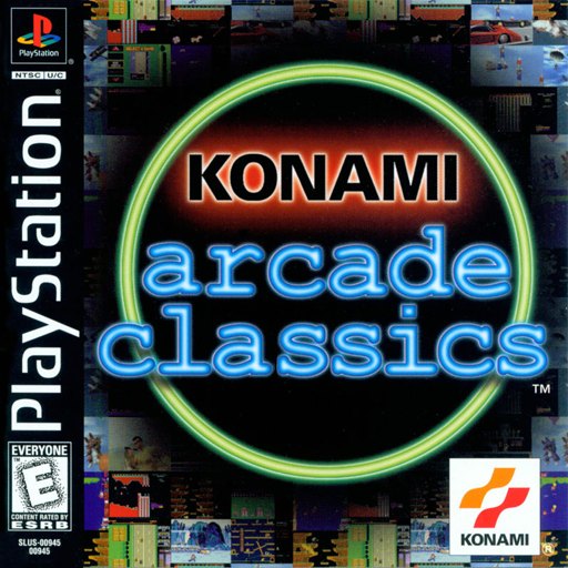 Konami Arcade Classics box art