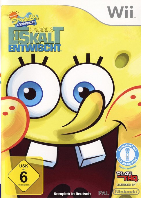 Nickelodeon Bob Esponja: Atrapados en el Congelador box art
