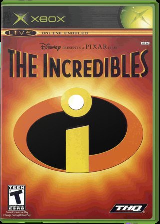 The Incredibles box art