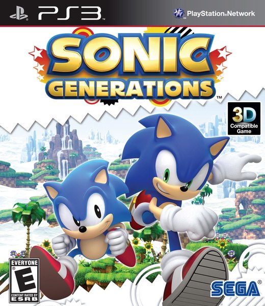 Sonic Generations box art