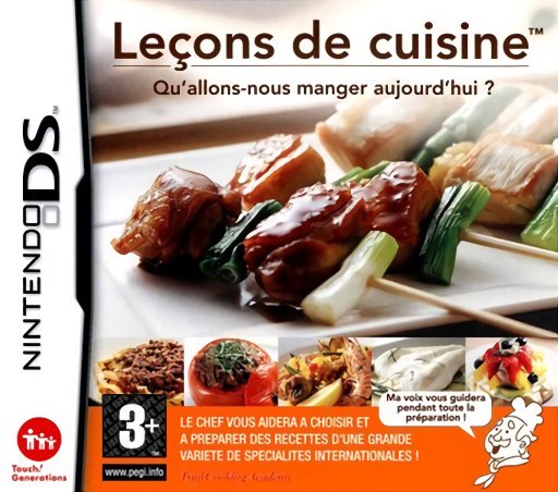 Lecons de Cuisine: Qu'Allons-Nous Manger Aujourd'hui box art