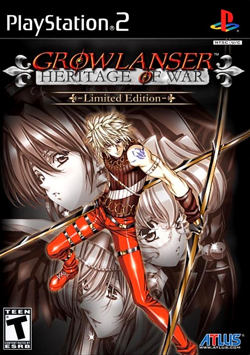Growlanser: Heritage of War box art