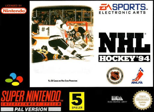 NHL Hockey '94 box art