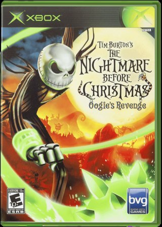 Tim Burton's: The Nightmare Before Christmas: Oogie's Revenge box art