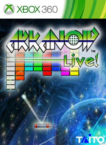 Arkanoid Live! box art