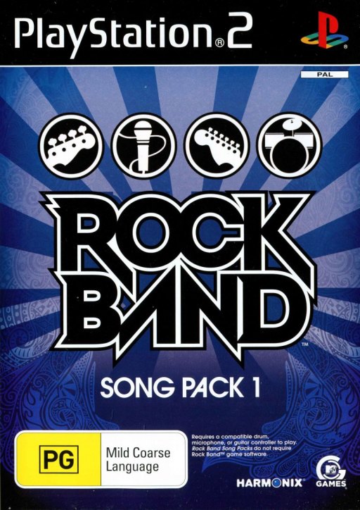 Rock Band: Song Pack 1 box art