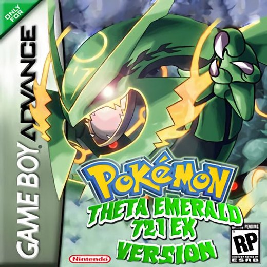 Pokémon Theta Emerald EX box art