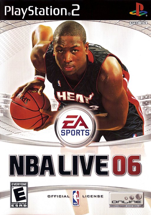 NBA Live 06 box art