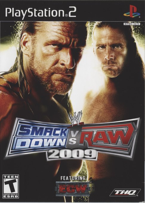 WWE SmackDown vs. Raw 2009 box art