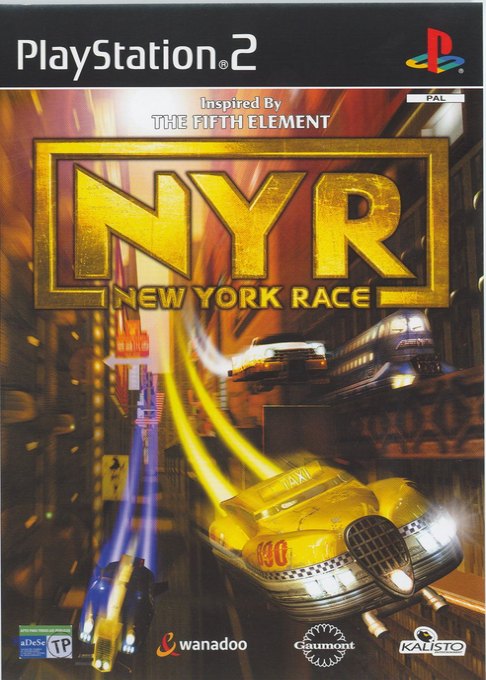 NYR: New York Race box art
