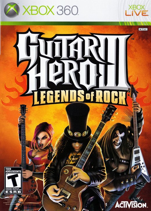 Guitar Hero III: Legends of Rock box art