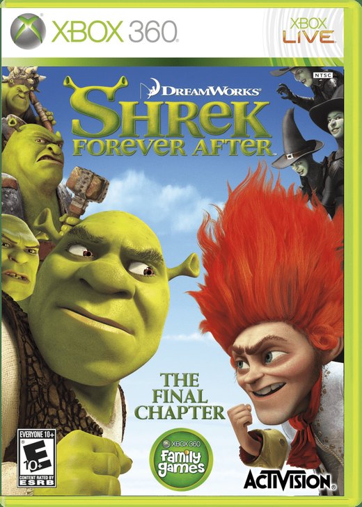 Shrek: Forever After: The Final Chapter box art