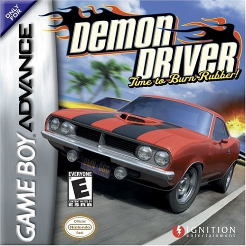 Demon Driver: Time to Burn Rubber box art