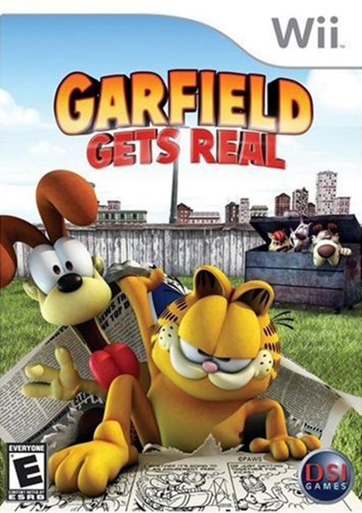 Garfield Gets Real box art