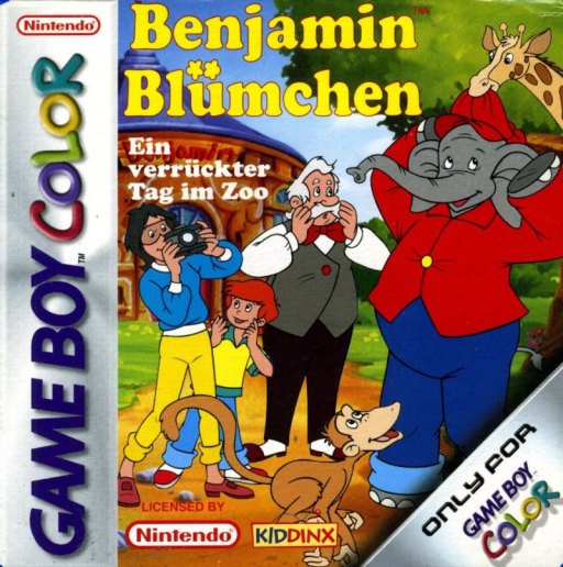 Benjamin Bluemchen: Ein verrueckter Tag im Zoo box art