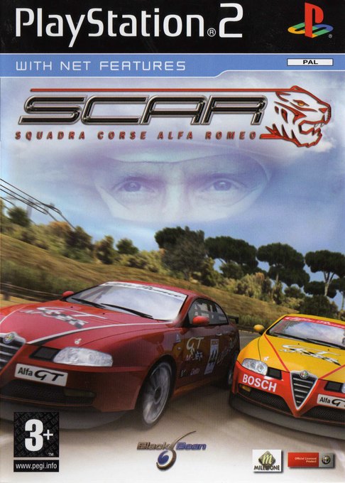 SCAR: Squadra Corse Alfa Romeo box art
