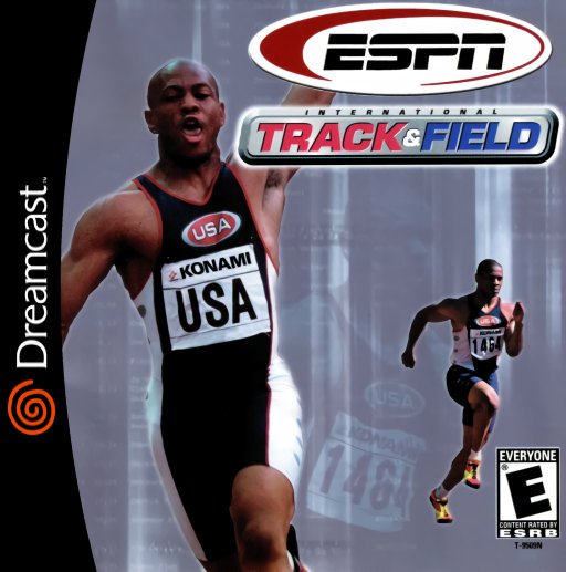 ESPN International Track _ Field box art