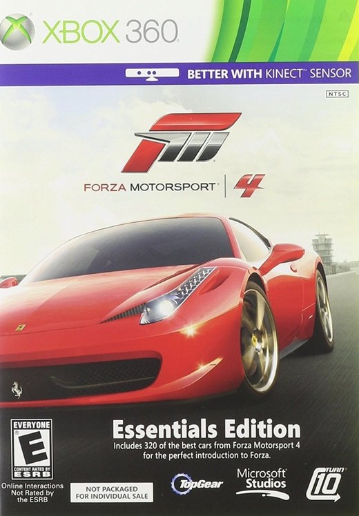 Forza Motorsport 4 Essentials Edition box art