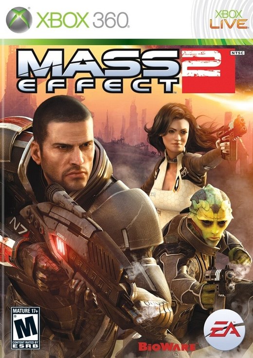 Mass Effect 2 box art