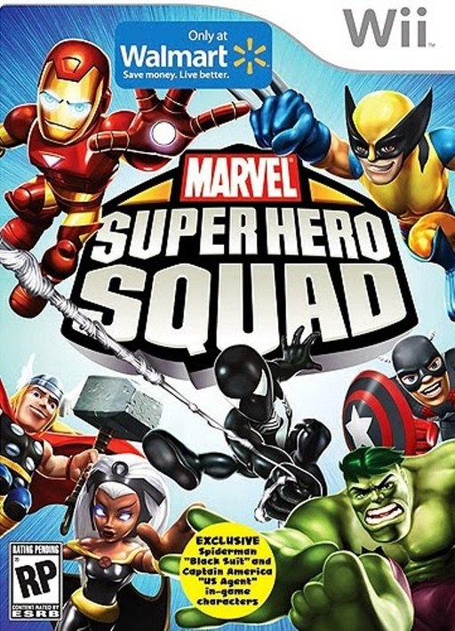 Marvel Super Hero Squad: Walmart Edition box art