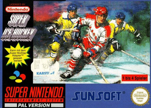 Super Ice Hockey box art