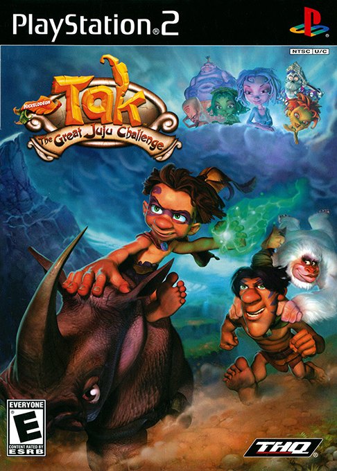 Nickelodeon Tak: The Great Juju Challenge box art