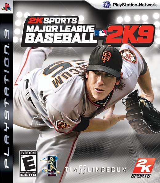 Major League Baseball 2K9 box art