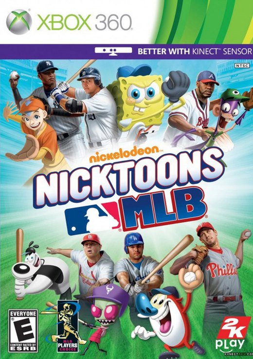 Nicktoons MLB box art