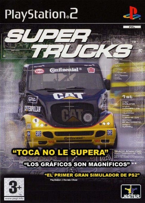 Super Trucks box art